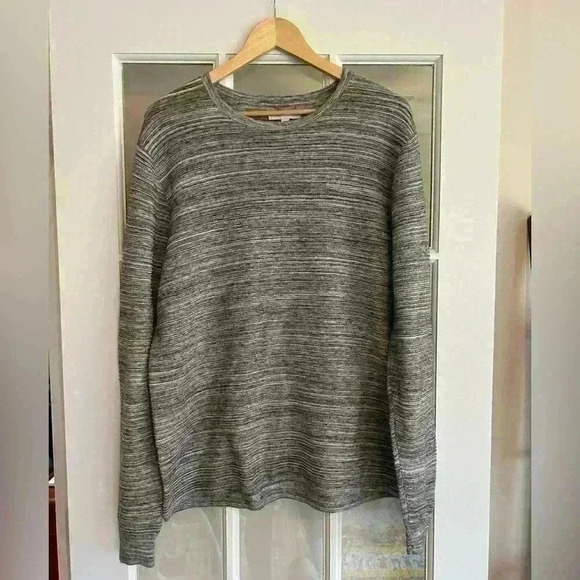 Calibrate Nordstroms women’s sweater grey textured size L - Picture 1 of 6